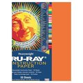 Tru-Ray Tru-Ray 053964 Construction Paper 9 x 12 In. Orange; Pack Of 50 53964